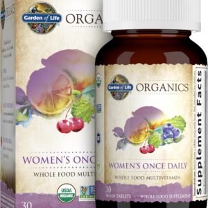 garden of life men's and women's whole food multivitamins, probiotics, 120 and 30 count
