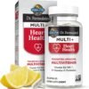 Garden of Life Dr. Formulated Multi+ Heart Health - Fermented Liposomal Multivitamin + Vitamin K2 MK-7, B Vitamins & Probiotics - One a Day for Cardiovascular & Blood Vessel Function, 30 Capsules
