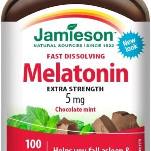 jamieson melatonin 5mg fast dissolving tablets 100 count