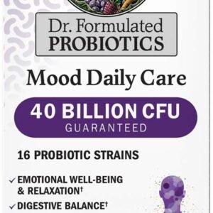 garden of life mood daily care probiotics, 30 vegetarian capsules