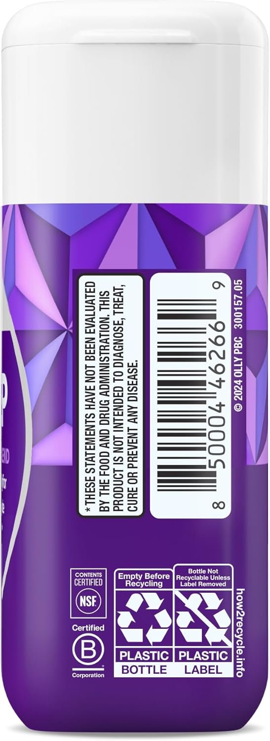 olly ultra strength sleep softgels, 10mg melatonin, l theanine, chamomile, magnesium, lemon balm, supports deep restful sleep, nighttime sleep aid, non habit forming 60 count olly ultra strength sleep softgels, 10mg melatonin, l theanine, chamomile, magnesium, lemon balm, supports deep restful sleep, nighttime sleep aid, non habit forming 60 count