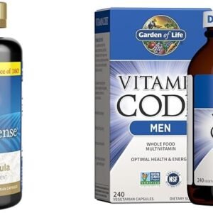 garden of life probiotic primal defense ultra 216 capsules and vitamin code men's multivitamin 240 capsules bundle