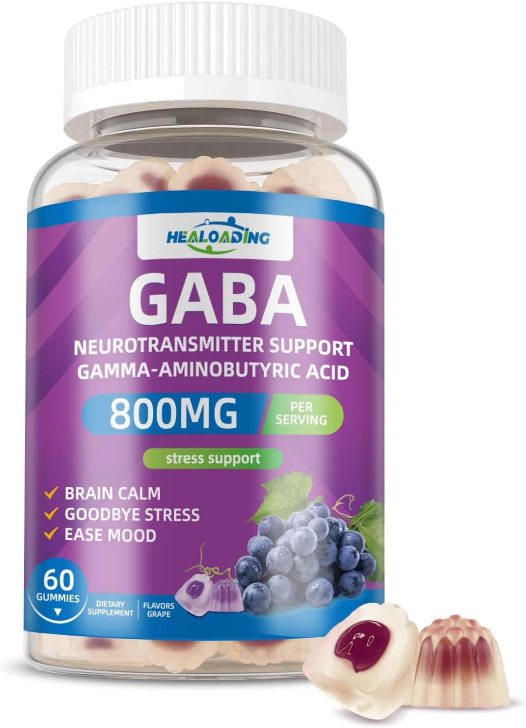 gaba gummies supplement for nighttime relaxation: calm support with l theanine, 5 htp, vitamin d3, b12 & ashwagandha stress relief, brain support & mood balance 60 gummies 30 day supply gaba gummies supplement for nighttime relaxation: calm support with l theanine, 5 htp, vitamin d3, b12 & ashwagandha stress relief, brain support & mood balance 60 gummies 30 day supply