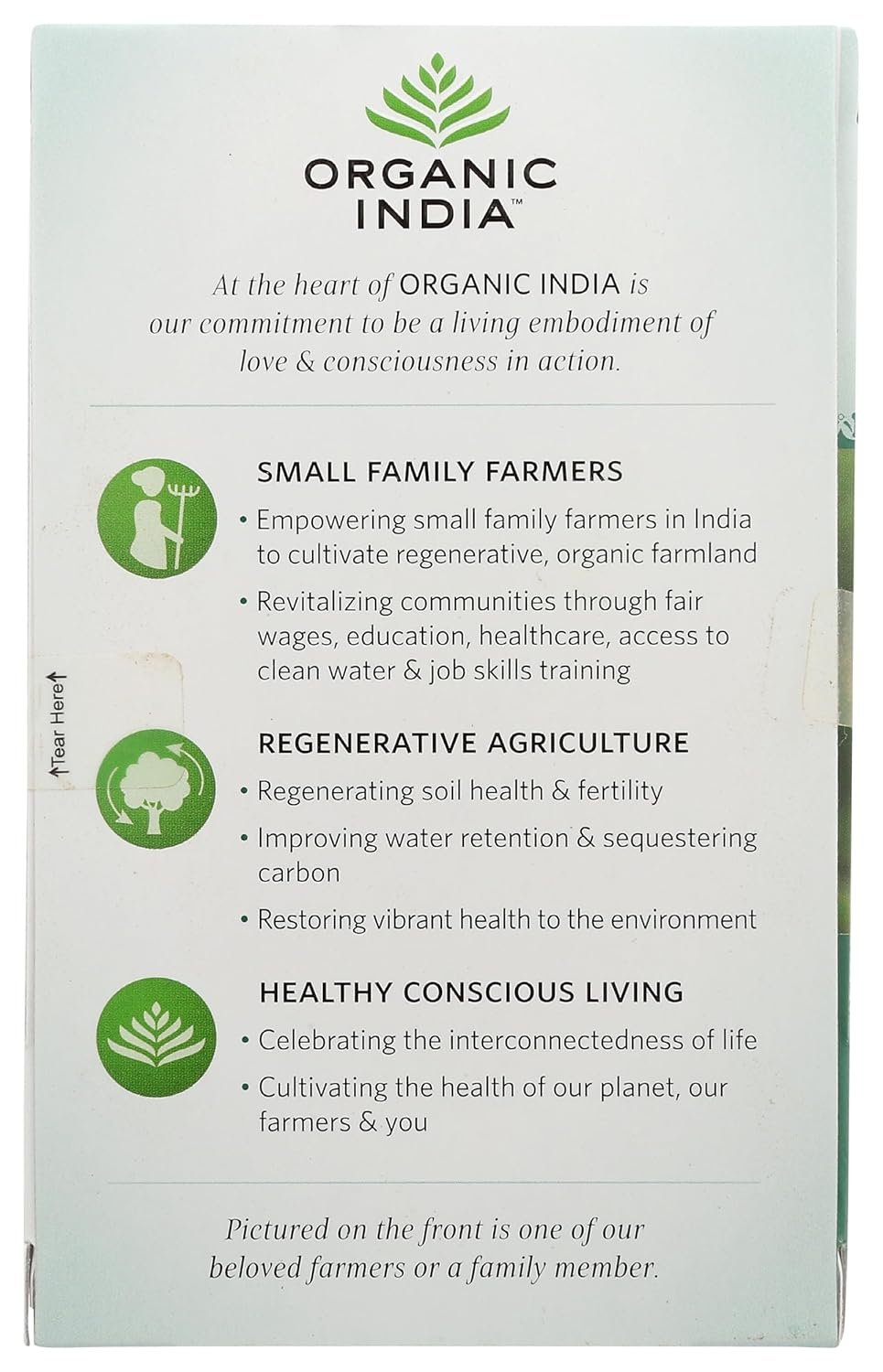 organic india tulsi, original, 18 count box organic india tulsi, original, 18 count box