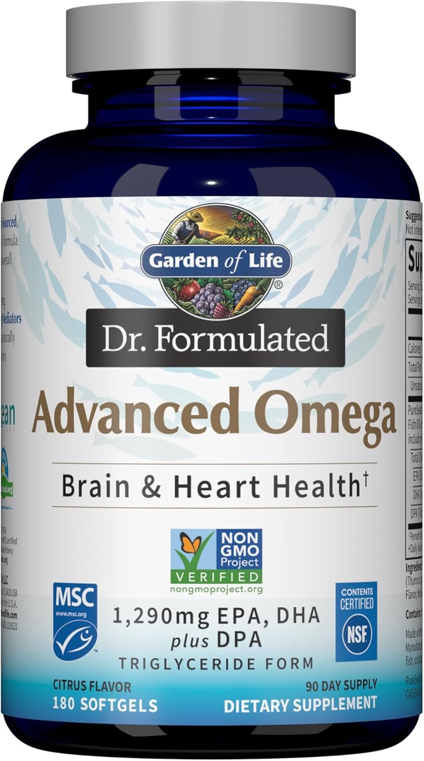 garden of life dr. formulated advanced omega fish oil & multivitamin for men vitamin code men's raw whole food vitamin supplement with probiotics, vegetarian, 240 capsules garden of life dr. formulated advanced omega fish oil & multivitamin for men vitamin code men's raw whole food vitamin supplement with probiotics, vegetarian, 240 capsules