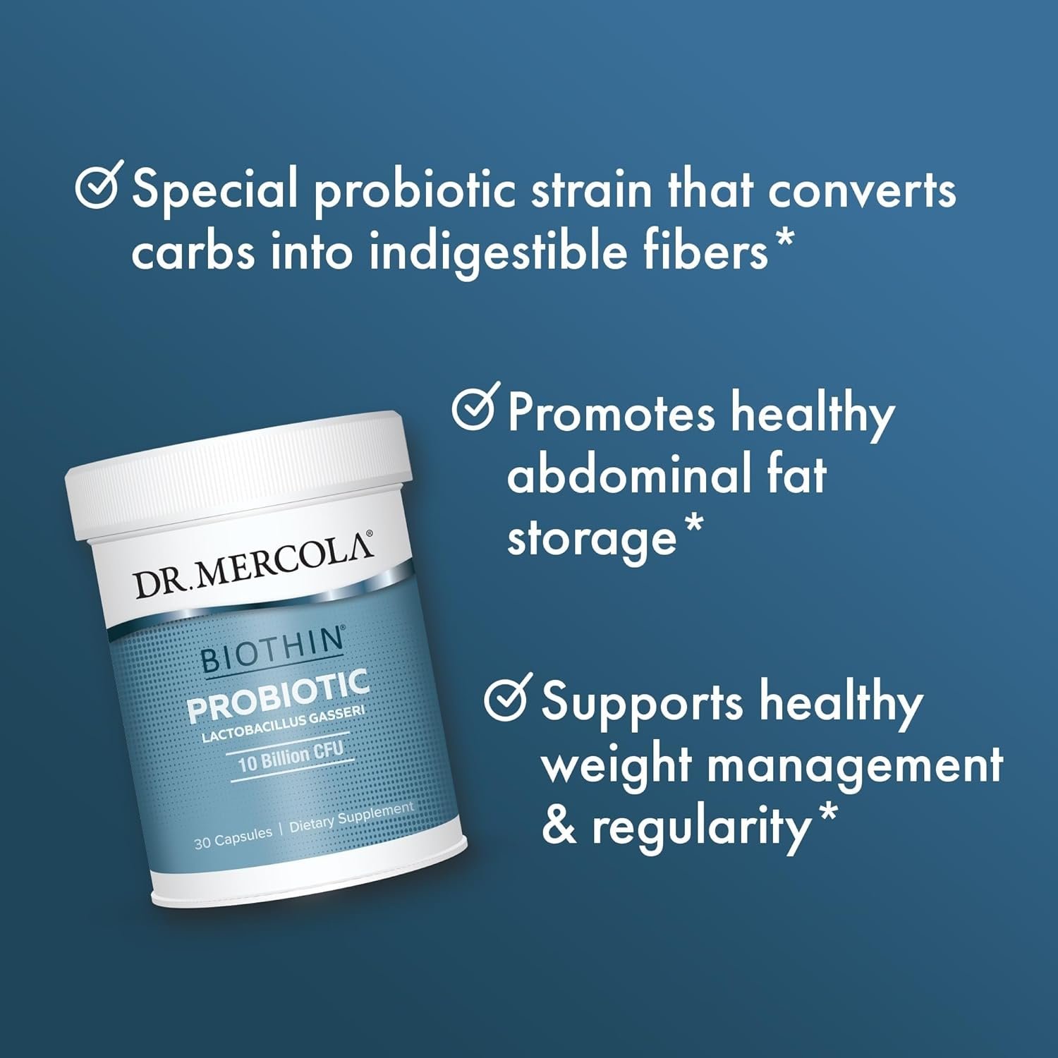 dr. mercola biothin probiotic digestive health supplement supports healthy metabolism gmo free, gluten free & soy free 30 delayed release capsules (30 servings) dr. mercola biothin probiotic digestive health supplement supports healthy metabolism gmo free, gluten free & soy free 30 delayed release capsules (30 servings)