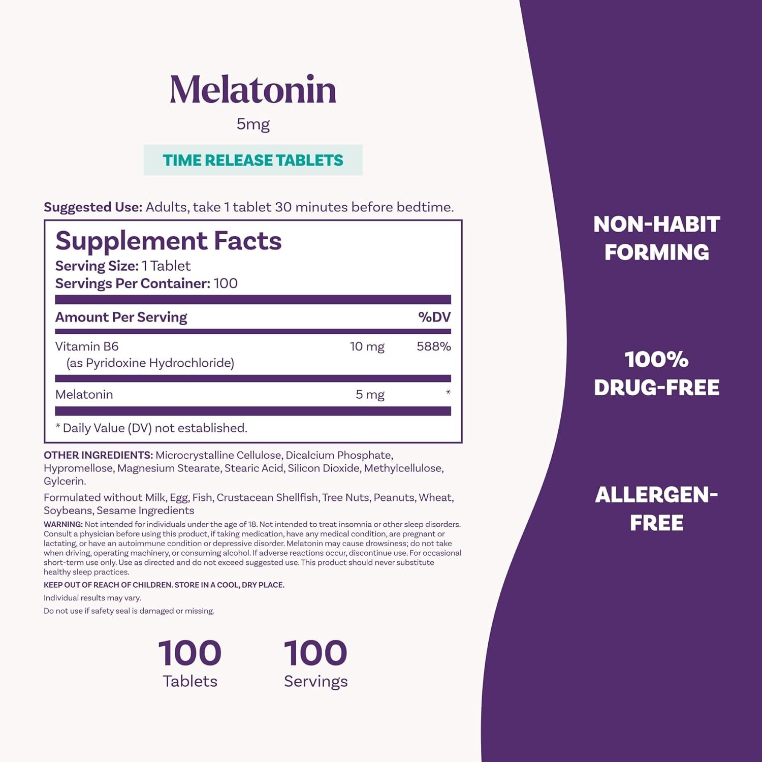 natrol melatonin 5 mg time release, dietary supplement to minimize wake ups, nighttime sleep aid, 100 tablets, up to a 100 day supply natrol melatonin 5 mg time release, dietary supplement to minimize wake ups, nighttime sleep aid, 100 tablets, up to a 100 day supply