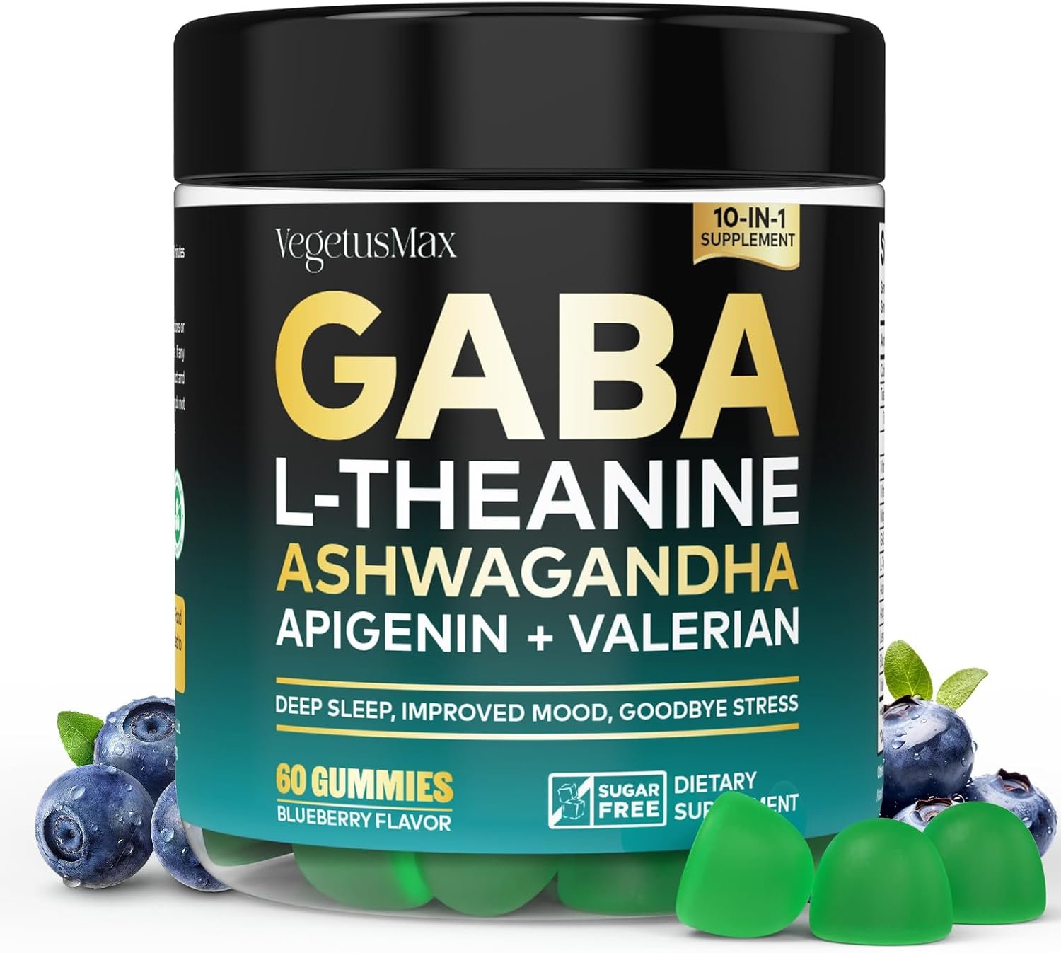 gaba l theanine gummies, sugar free calm gummies with l theanine, ashwagandha,valerian root,magnesium | support sleep,stress relief & relaxation | gaba supplement for adult blueberry flavor gaba l theanine gummies, sugar free calm gummies with l theanine, ashwagandha,valerian root,magnesium | support sleep,stress relief & relaxation | gaba supplement for adult blueberry flavor