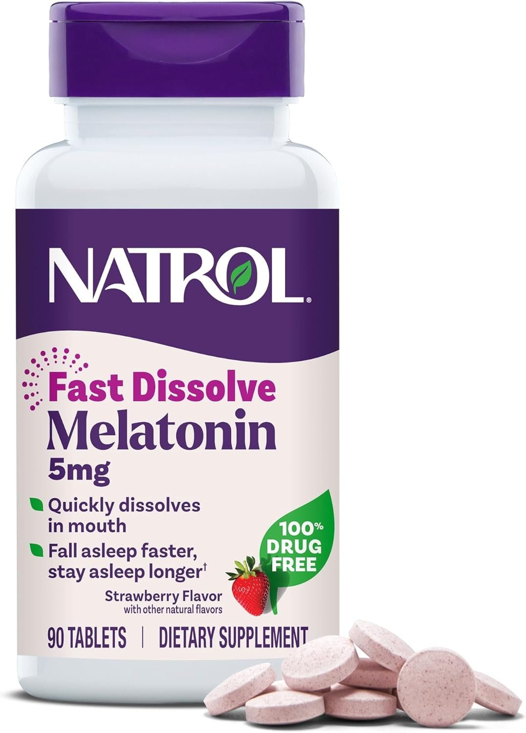 natrol 5mg fast dissolve tablets melatonin strawberry flavor natrol 5mg fast dissolve tablets melatonin strawberry flavor