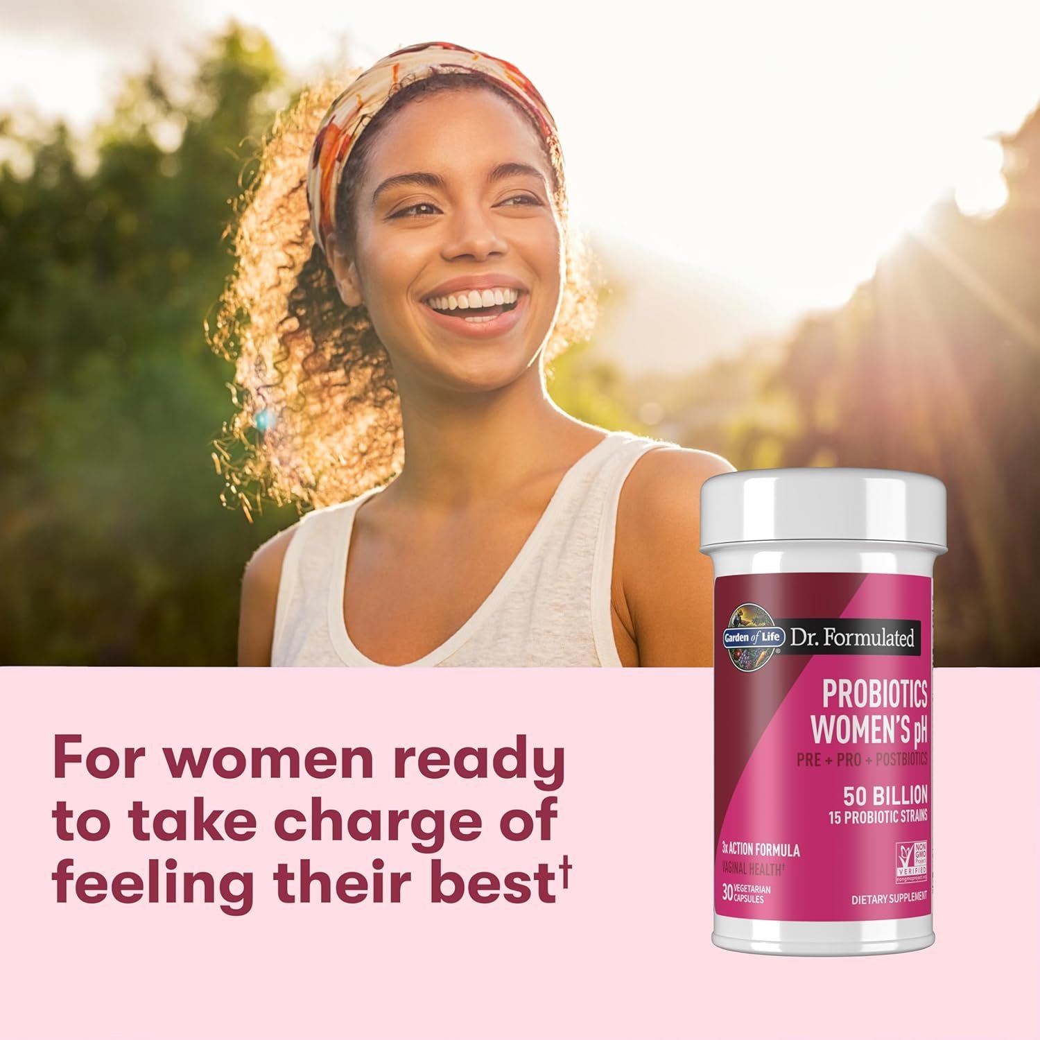 garden of life dr formulated once daily 3 in 1 complete prebiotics, postbiotics & probiotics for women, pre + pro + postbiotic supplement for women’s digestive, immune & vaginal health, 30 day supply garden of life dr formulated once daily 3 in 1 complete prebiotics, postbiotics & probiotics for women, pre + pro + postbiotic supplement for women’s digestive, immune & vaginal health, 30 day supply