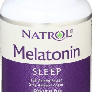 natrol melatonin 5 mg tabs, 60 ct
