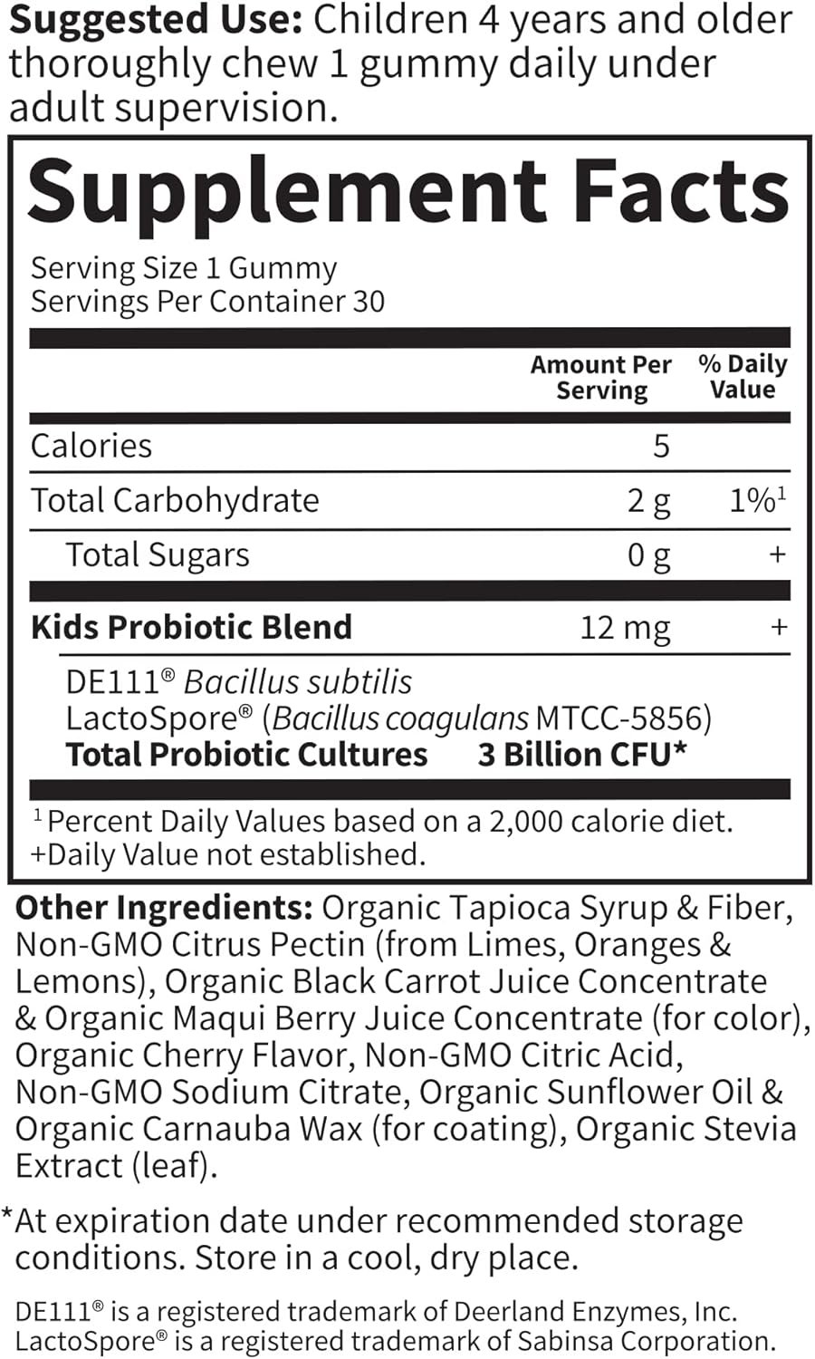 garden of life kids probiotic 3 billion cfu, cherry flavor gummies sugar free once daily probiotics for kids, probiotics plus fiber for children's digestive & immune health, 30 vegetarian gummies garden of life kids probiotic 3 billion cfu, cherry flavor gummies sugar free once daily probiotics for kids, probiotics plus fiber for children's digestive & immune health, 30 vegetarian gummies