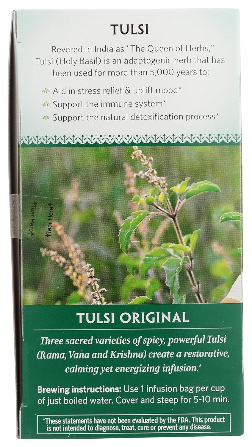 organic india tulsi, original, 18 count box organic india tulsi, original, 18 count box