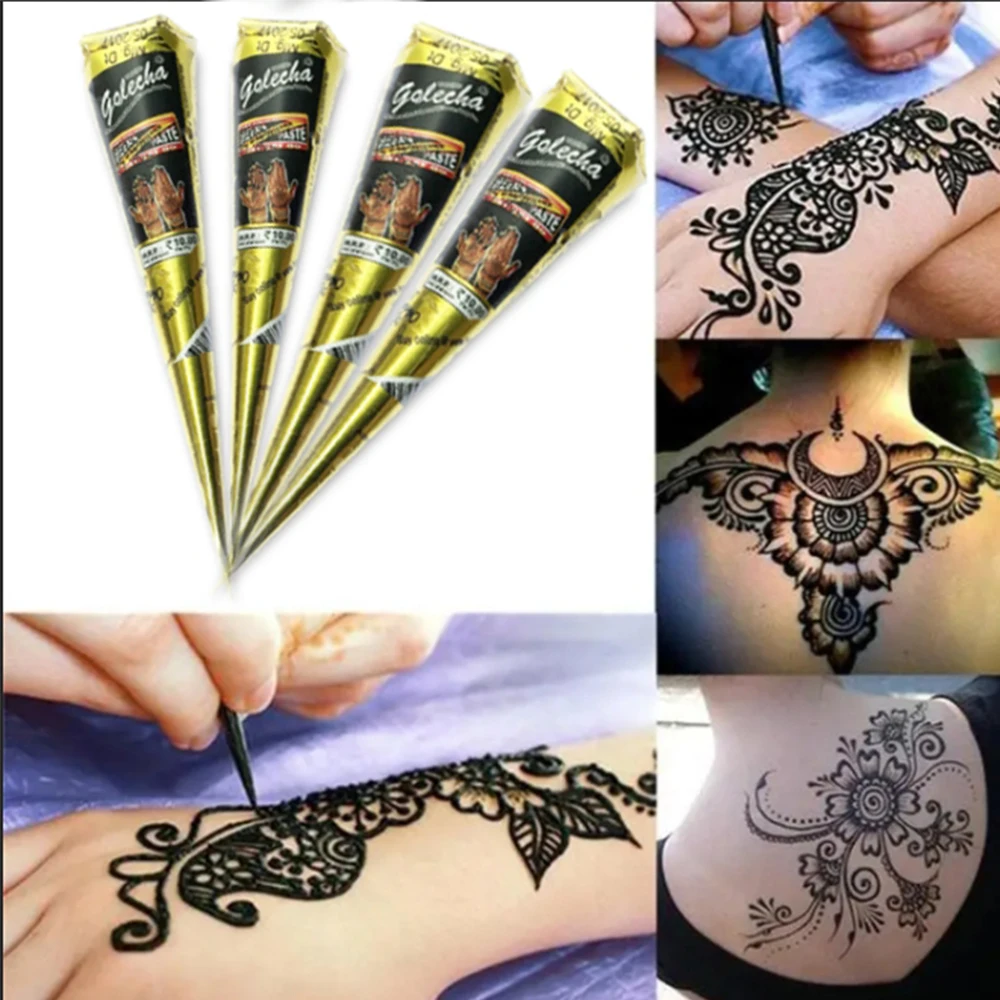 organic indian henna black tattoo fashion natural body art ointment mehndi paste cones colored sticker paint organic indian henna black tattoo fashion natural body art ointment mehndi paste cones colored sticker paint