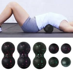 epp 8cm peanut balls body massage fascia ball high density muscle relaxation lacrosse fitness yoga myofascia ball relieve pain