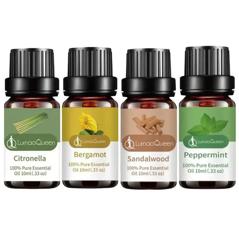 1pc pure natural plant essential oil diffuser aroma oils bergamot sandalwood lemongrass peppermint essential oil for skin care 1pc pure natural plant essential oil diffuser aroma oils bergamot sandalwood lemongrass peppermint essential oil for skin care