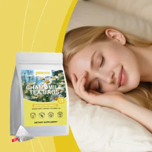 chamomile tea natural soothing herbal infusion for sleep | organic calming brew to unwind & rest easy